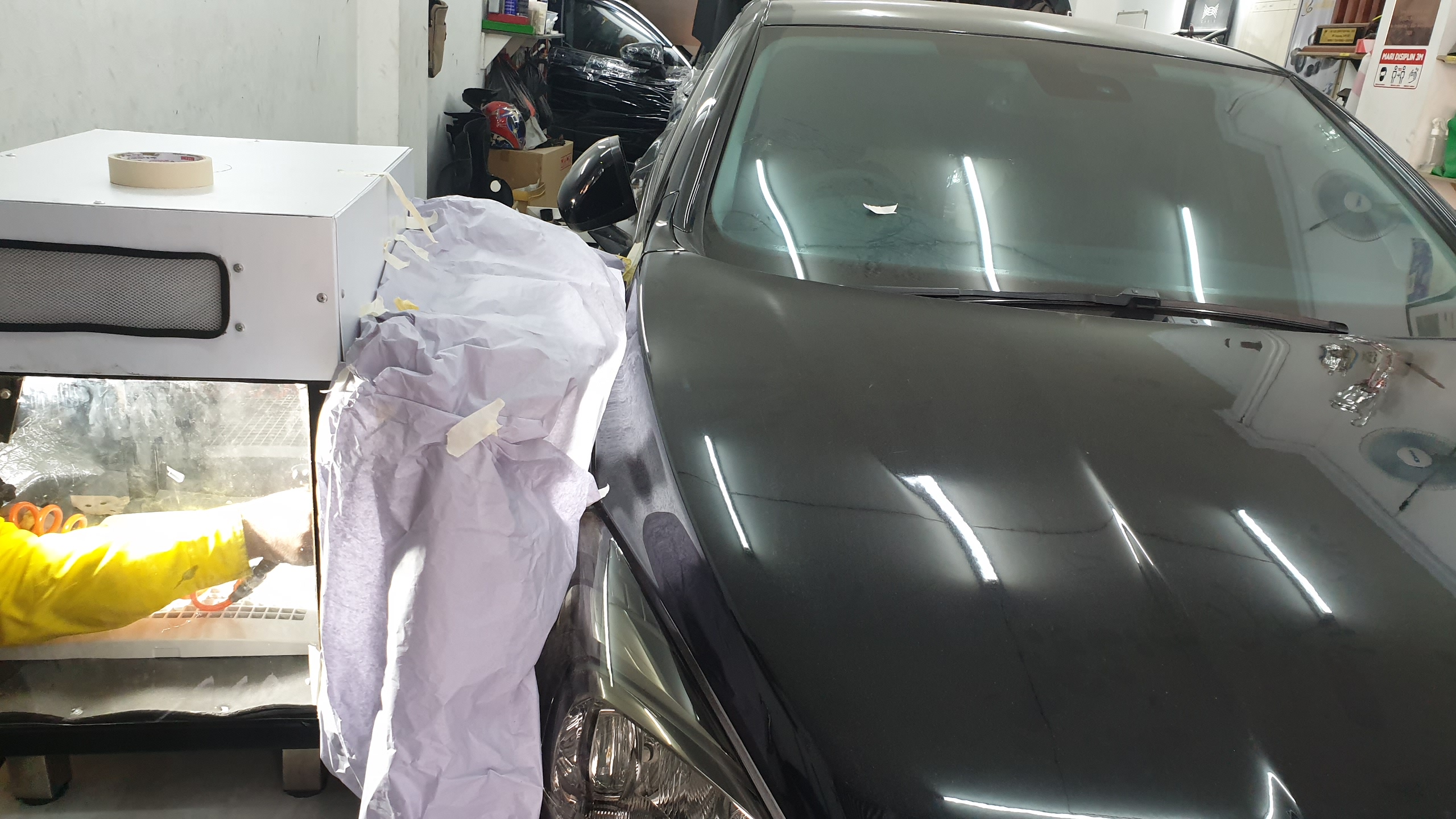 Proses repaint Tokmejik